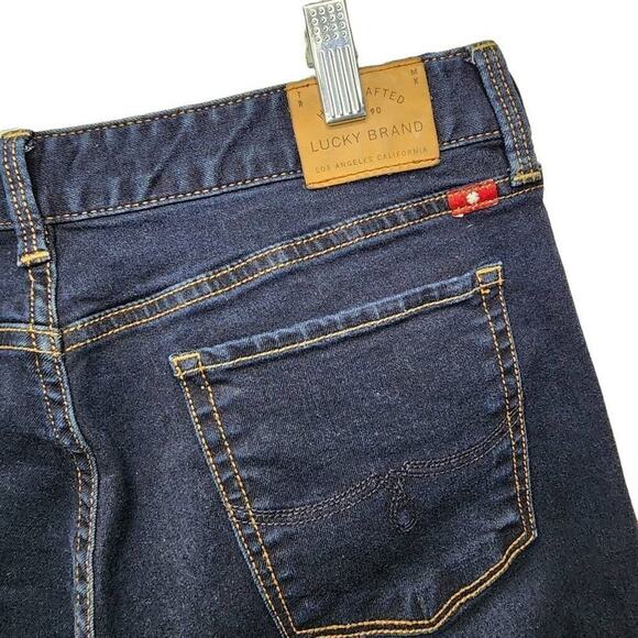 Lucky Brand Women Jeans, "Leyla Boot" Dark Wash Bootcut Jeans, Sz 10/30R - Picture 10 of 12